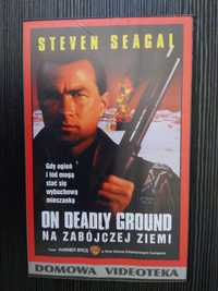 VHS ,,Na zabójczej ziemi" On deadly ground- Steven Seagal