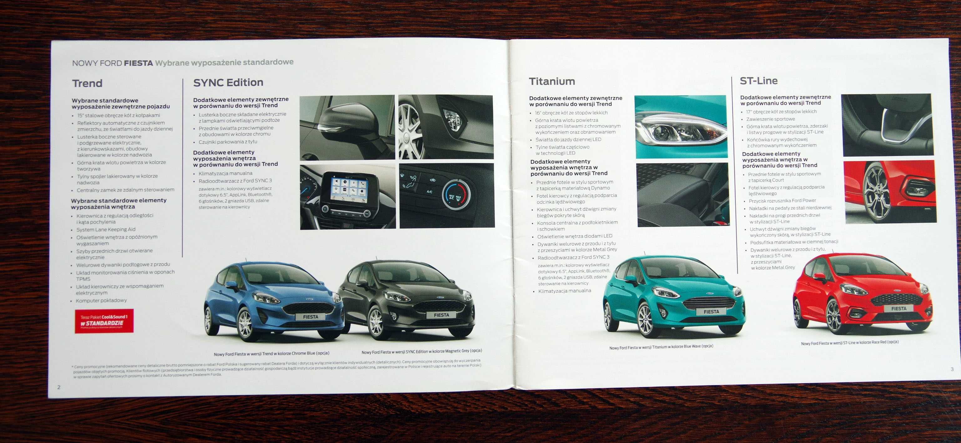 FORD FIESTA - katalog, prospekt