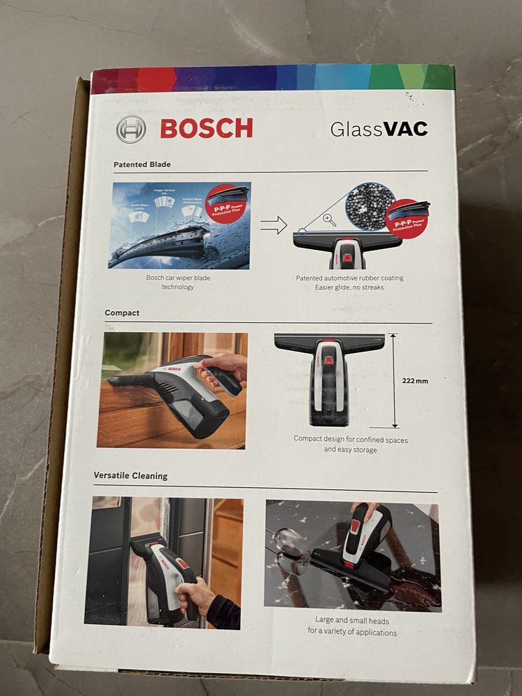 Очистник скла Bosch Glass Vac