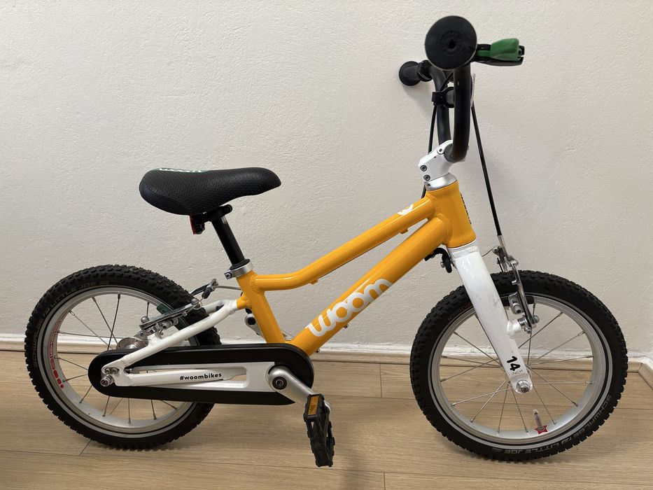 Rower Woom 2, żółty