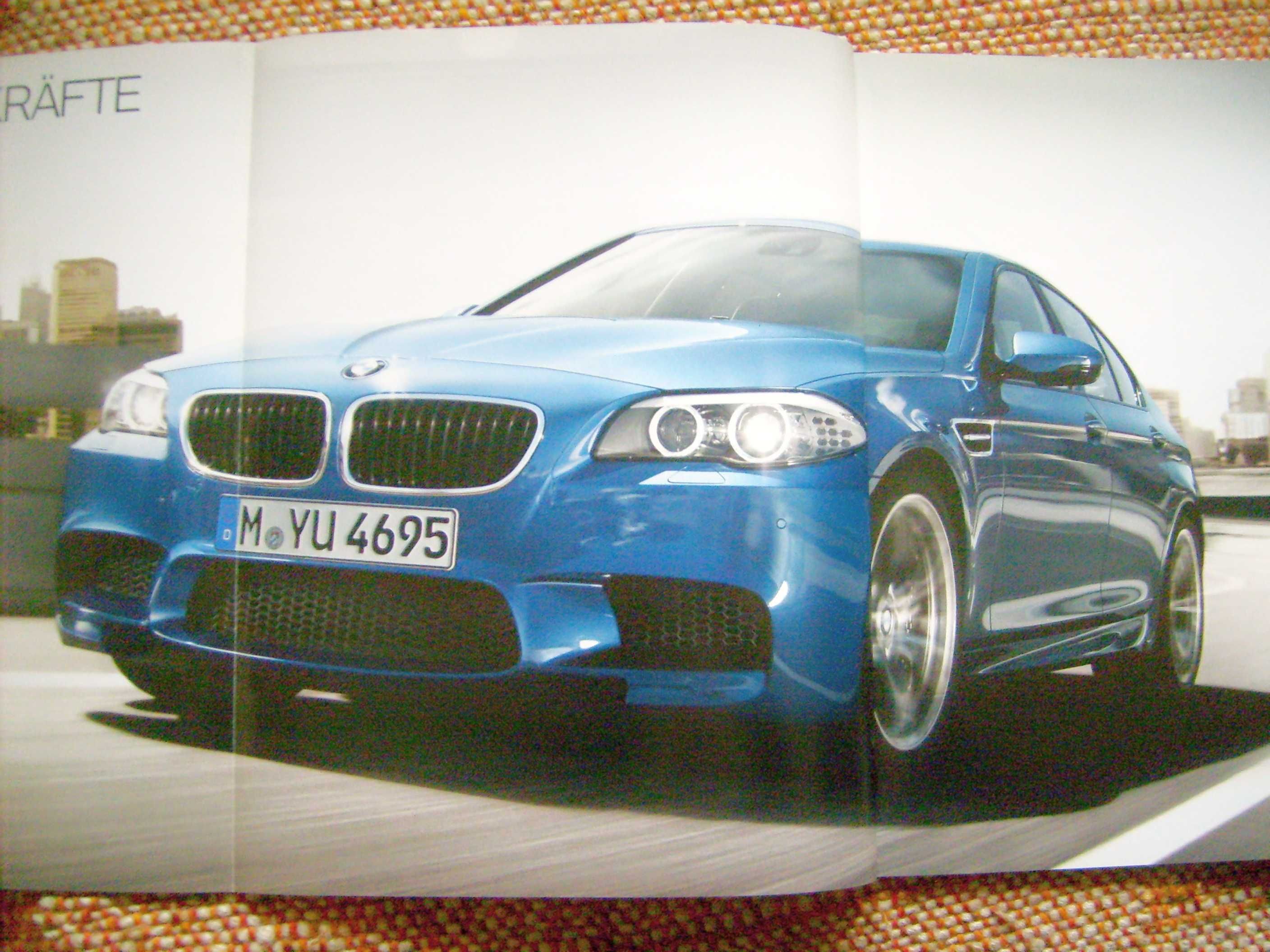 BMW M5 / F10 / M-POWER 2012 * prospekt 48 str. *WYPRZEDAŻ KOLEKCJI !