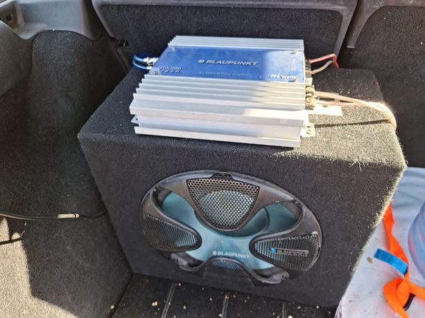 Subwoofer Blaupunkt + wzmacniacz