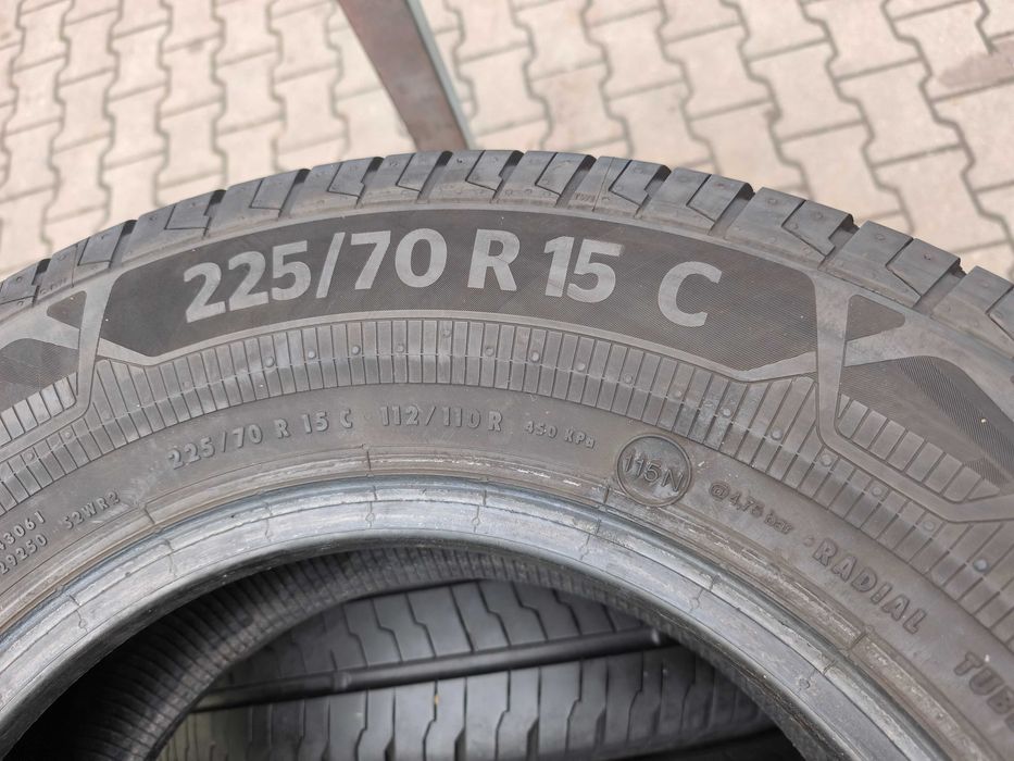 Continental Vancontact Eco 225/70r15C 4szt 2022R Opony do busa !!