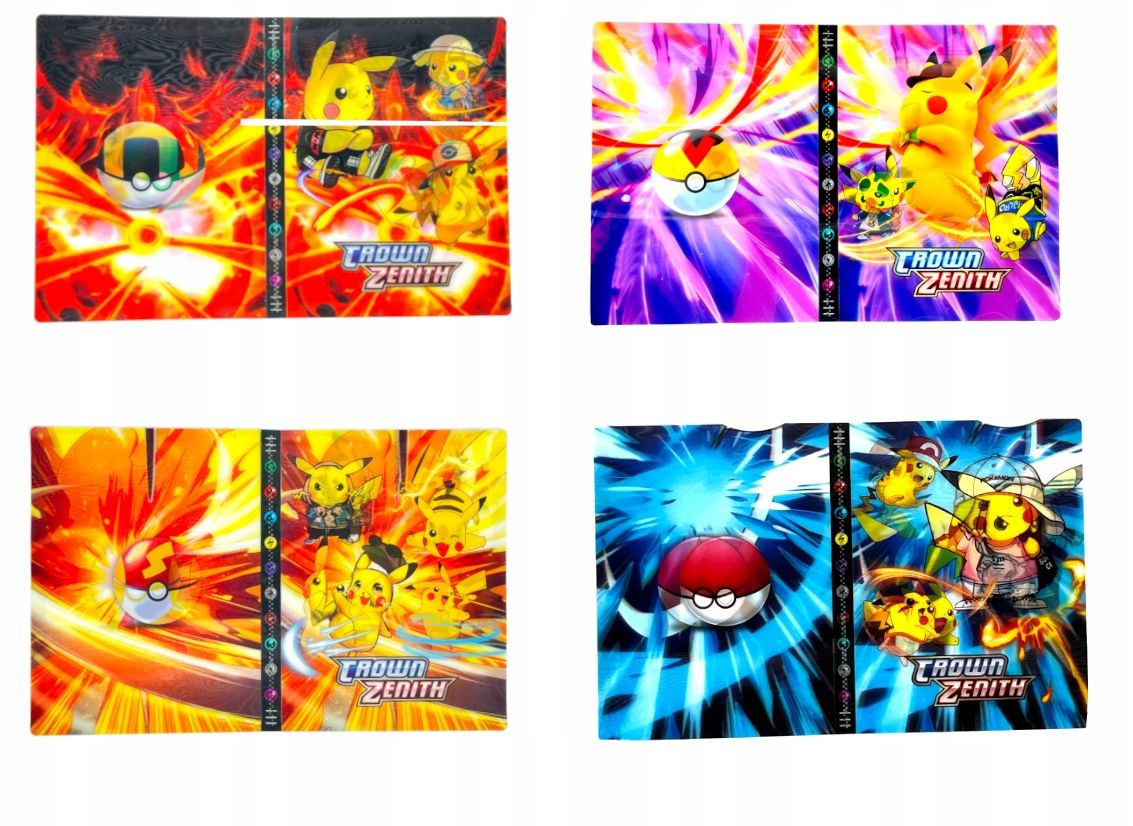 2 sztuki Duży Album Klaser Pokemon 3D Xxl - Na 432 Karty