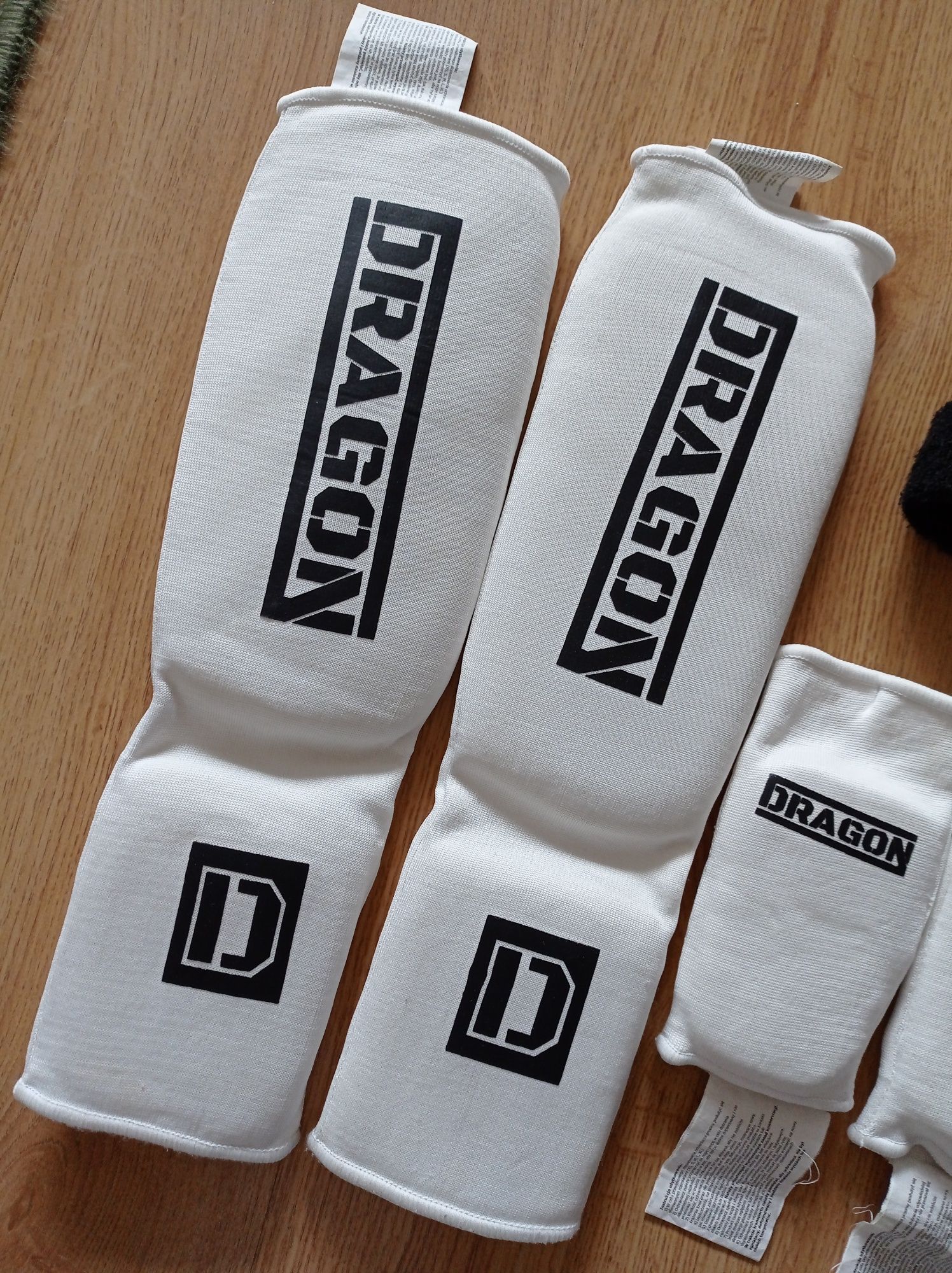 Ochraniacze do karate lub innych sportów walki Dragon dla dzieci