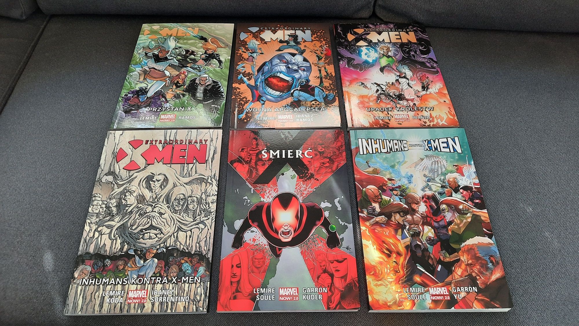 Extraordinary X-MEN Run Jeffa Lemire'a 6 Tomów