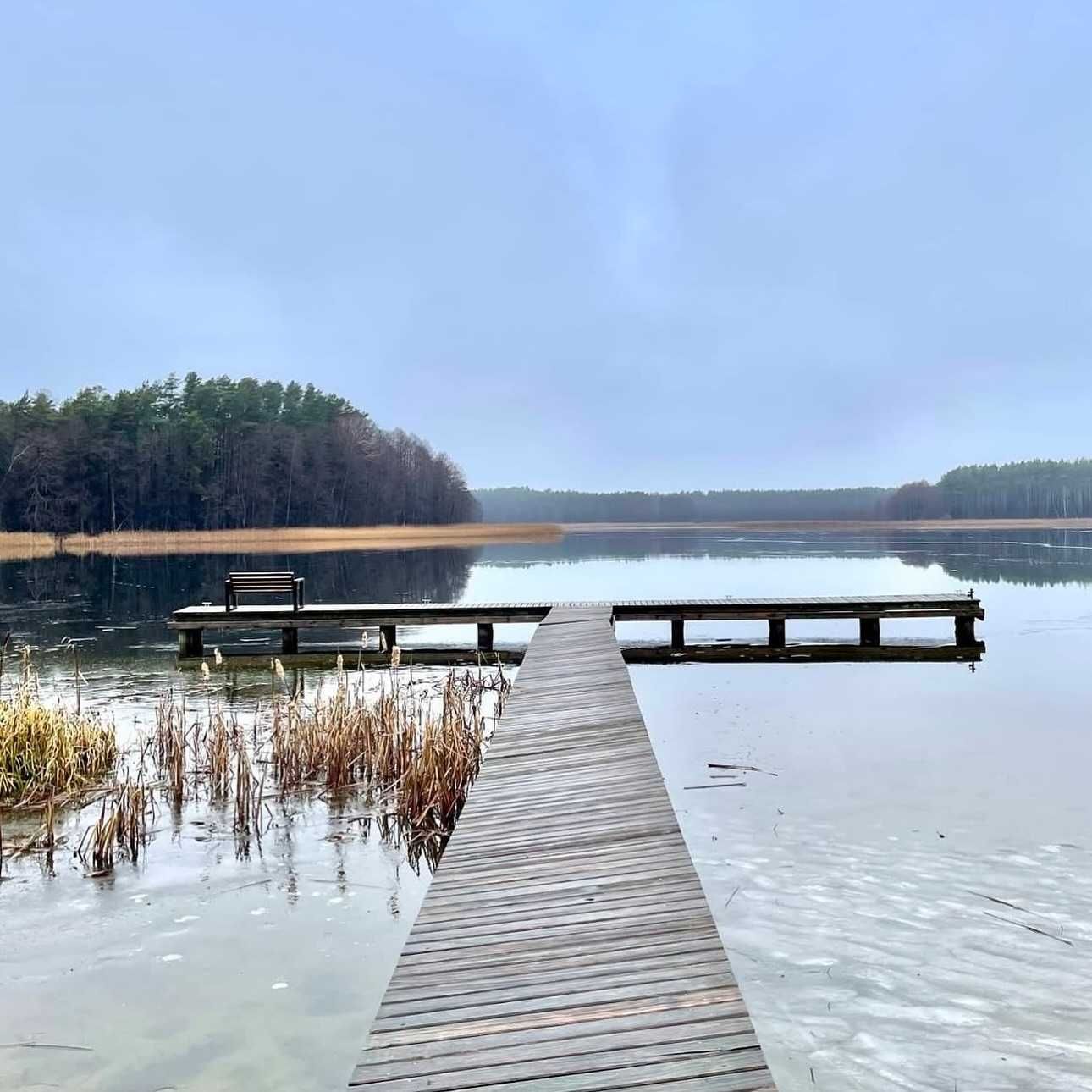 Mięta i Woda domek na Mazurach nad jeziorem | Balia z widokiem