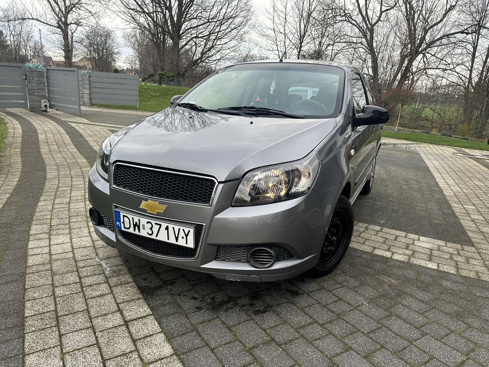 Chevrolet aveo 1.2b 2011/2012 maly przebieg 121tys km klima zadbany :)