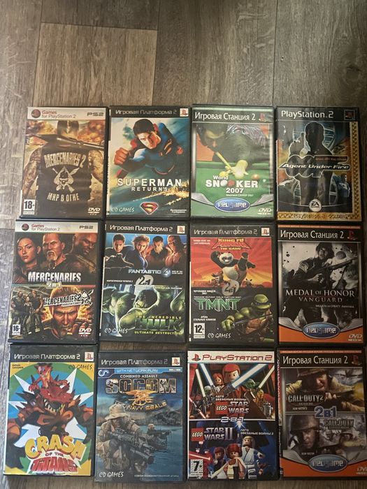 Лот дисків для psp, xbox