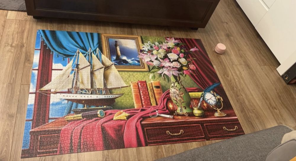 Puzzle Trefl Biurko Odkrywców 4000