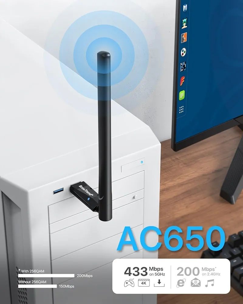 Adapter wifi brostrend ac650 ac5l
