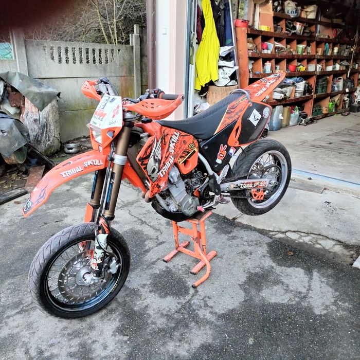 Supermoto KTM exc 525. 2003 rfs skrzynia 6