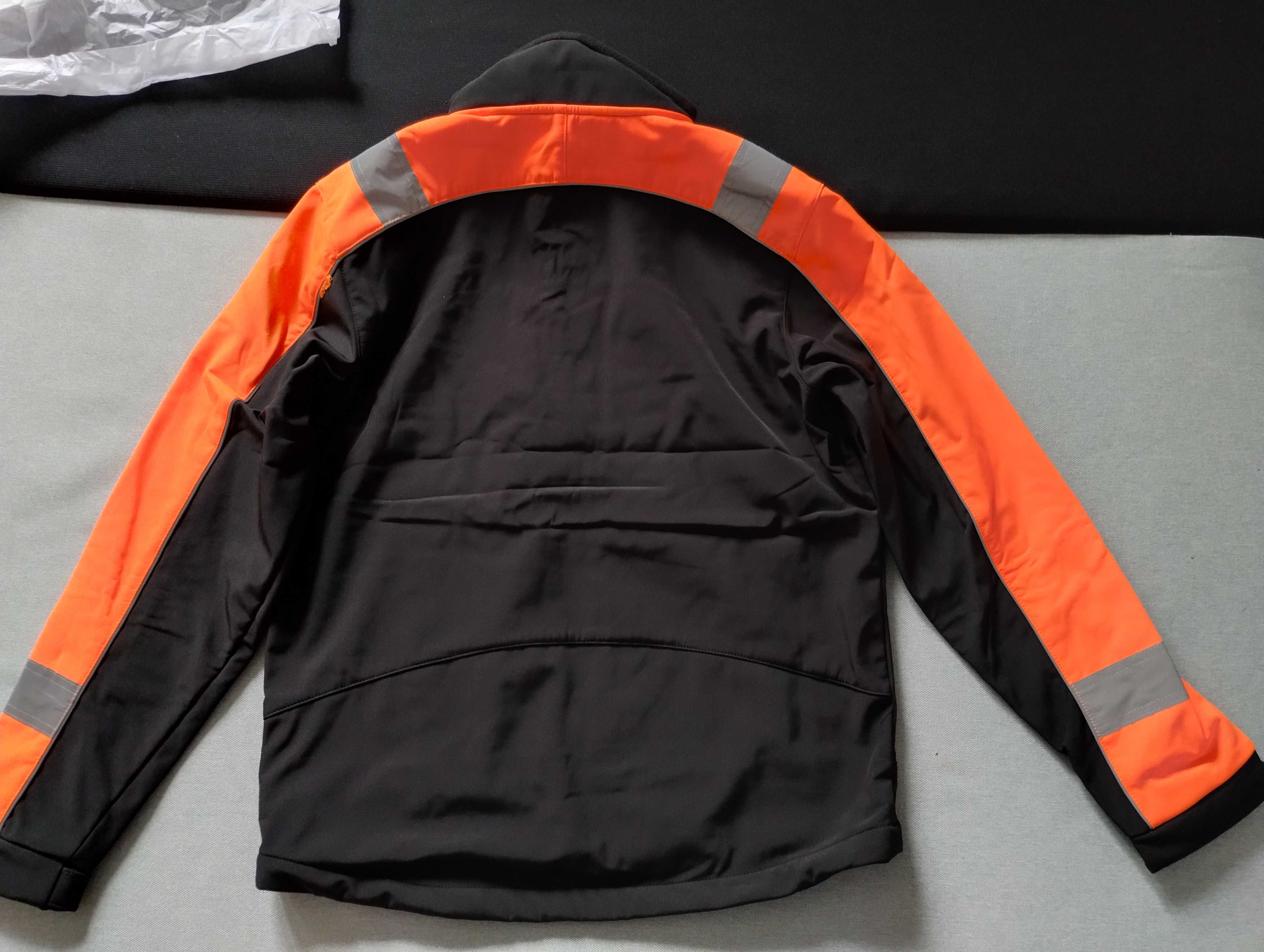 Softshell odblaskowy BHP