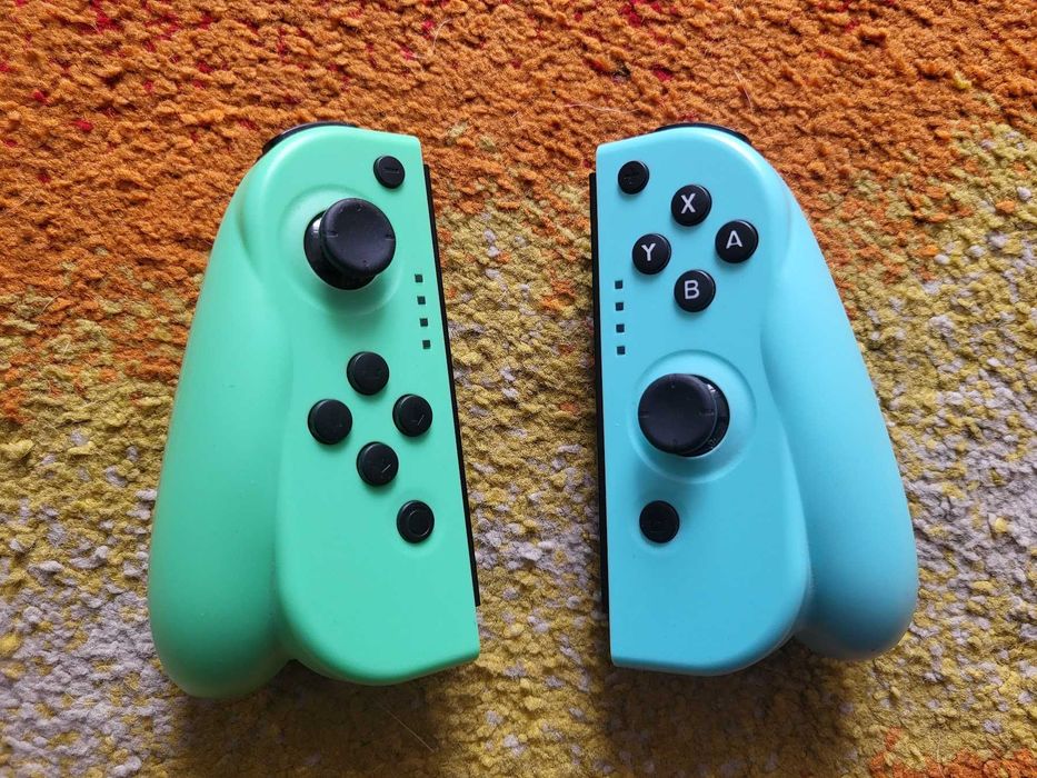 Kontrolery Joypads Joycon do Nintendo Switch – zielony i niebieski