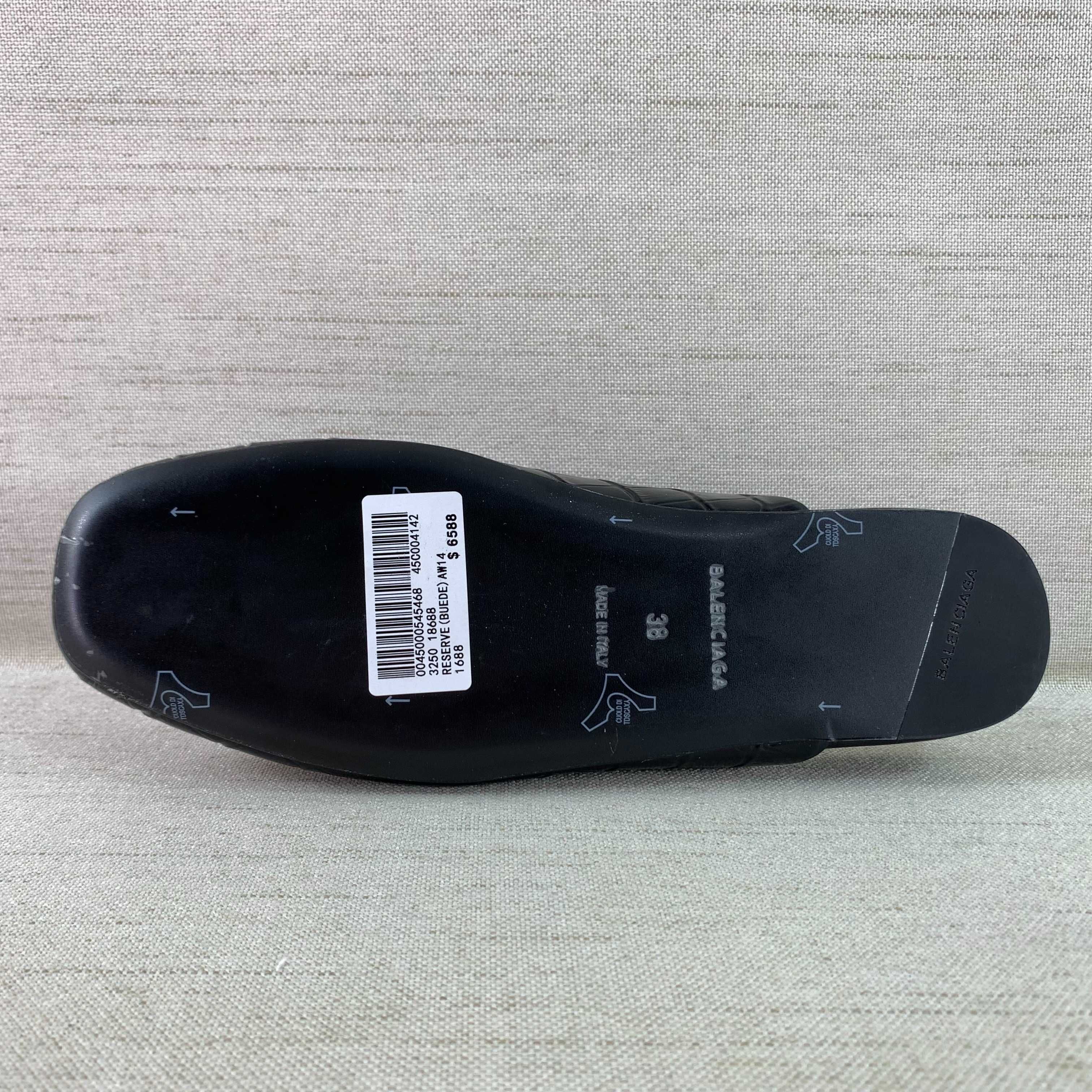 Тапки Balenciaga COSY BB mule black Тапочки Баленсиага Унисекс