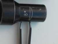 Объектив микроскопа 8x 0,20 СССР школьный ШМ-1 окуляр Гюйгенса