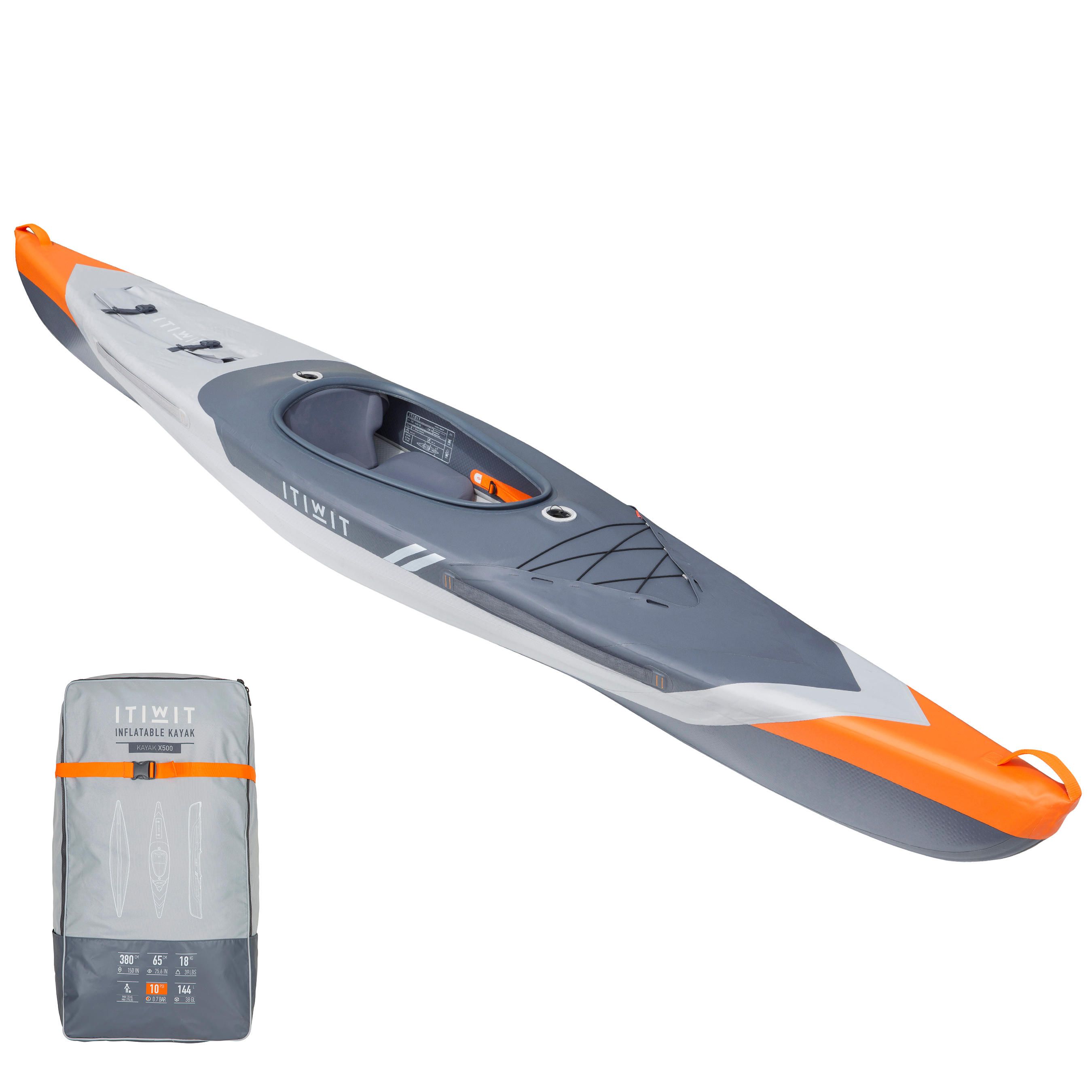 Kayak insuflável de passeio alta pressão I Strenfit