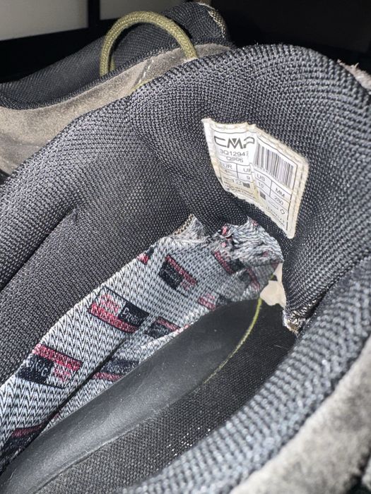 Чоловічі теплі зимові хакі ботинки CMP Waterproof водонепроникні