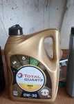 2,5 Litro óleo 0w30 sintético motor diesel e gasolina TOTAL Quartz FDE