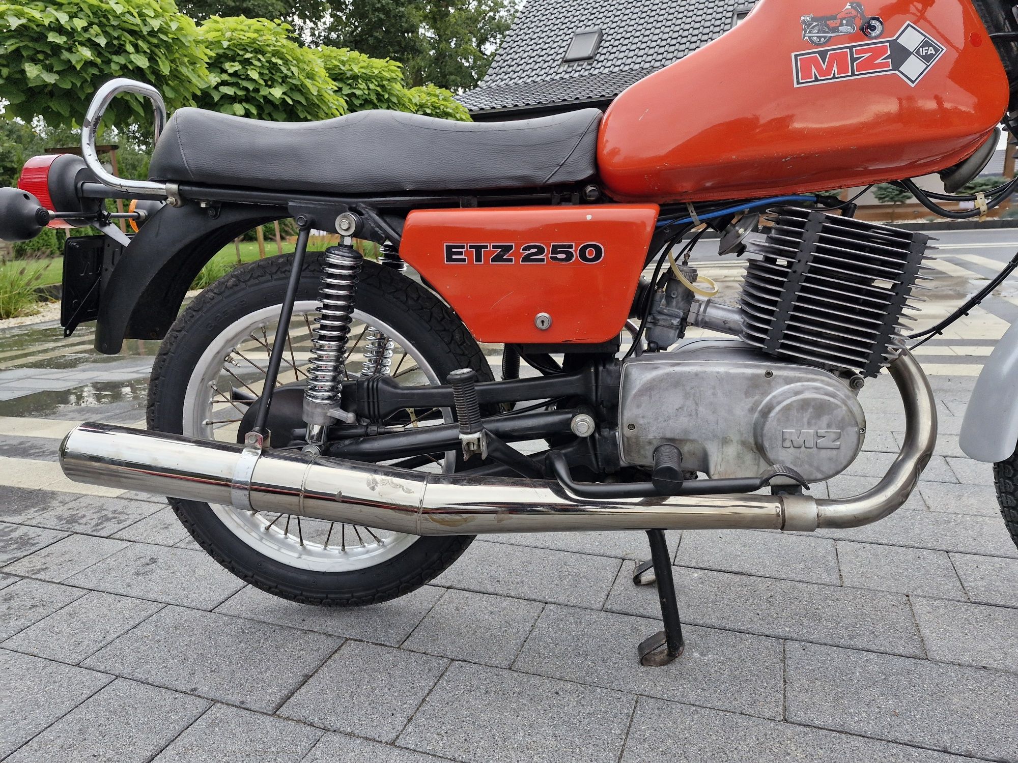 MZ ETZ 250 Zarejstrowana zamiana