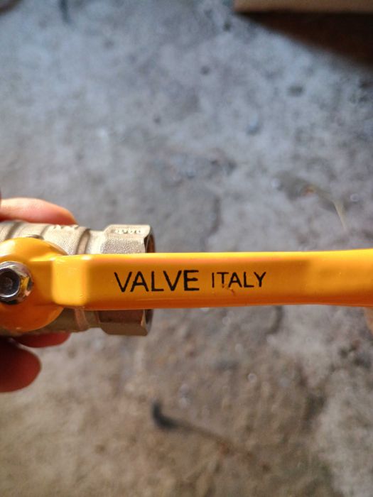 Кран кульовий 3/4 DN 20 VALVE Italy (JG0403)