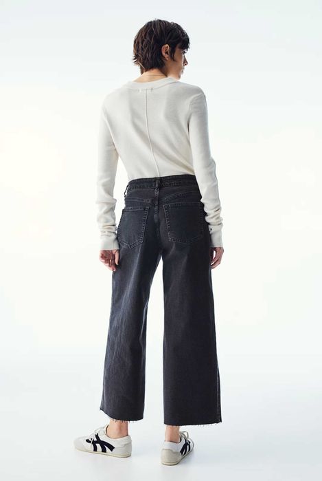 Джинси H&M. Широкі джинси. Кюлоти.