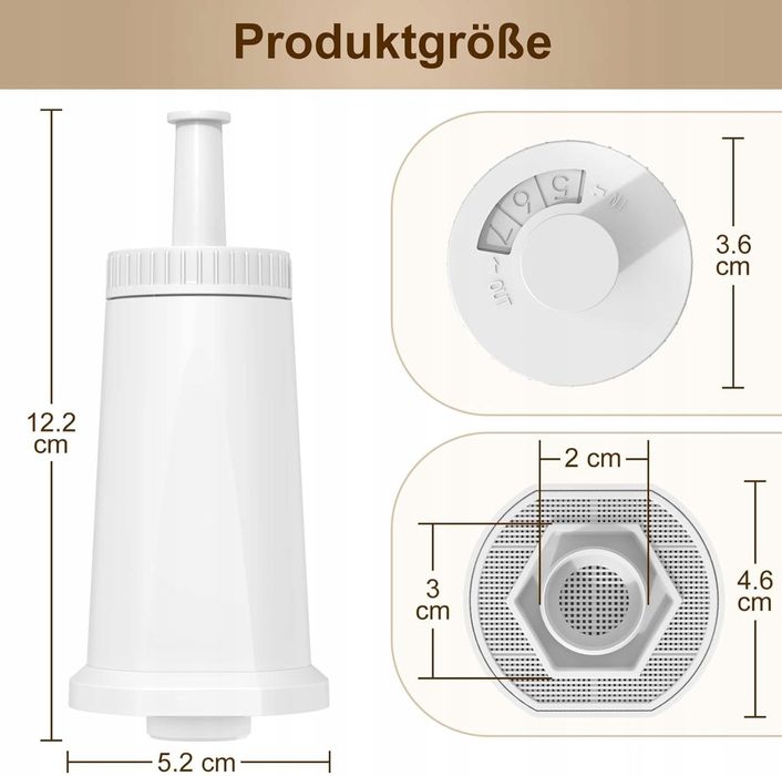 Filtr wody 4 szt do ekspresu Sage Barista Express Pro