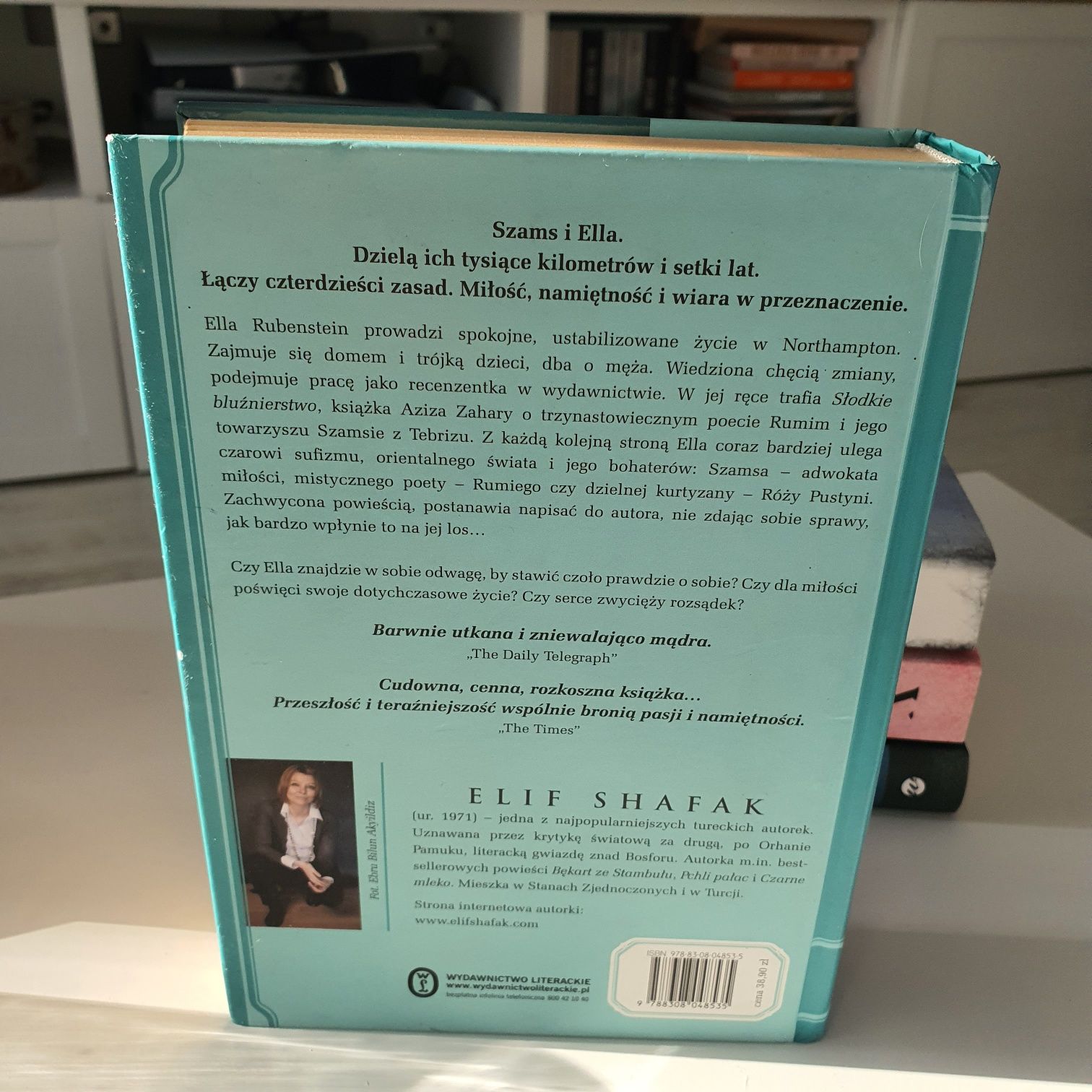 Elif Shafak - Czterdzieści zasad miłości (pierwsze wydanie)