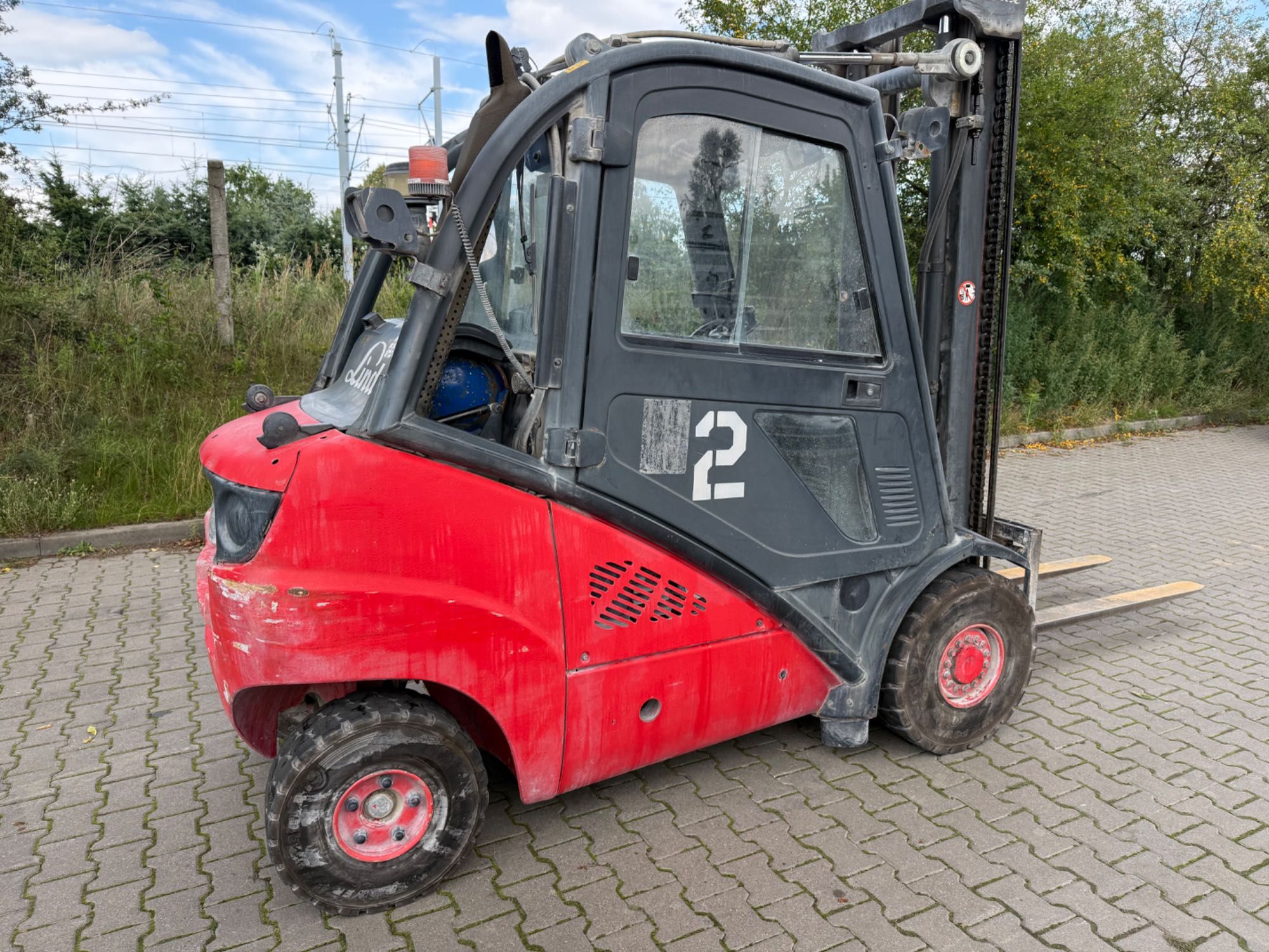 Wozek widłowy Linde H30T 393