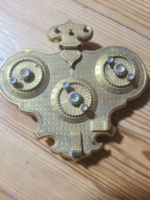 Кодовый замок старовинний