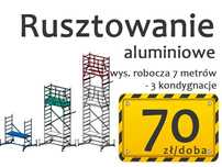 rusztowanie aluminiowe, warszawskie wynajem , faktury VAT