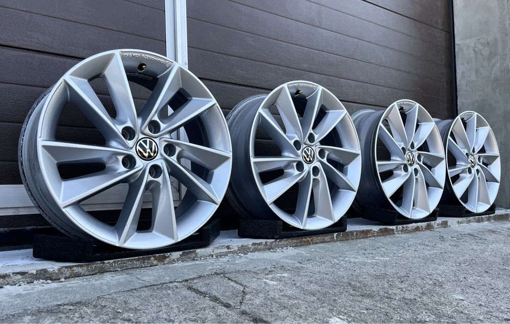 4x felgi aluminiowe 5x112 r17 et38 6,5J Alufelgi VW Audi Seat Skoda 17