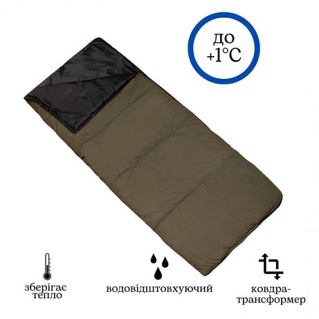 Спальный мешок одеяло (спальник? спільний мішок - ковдра) IVN basic