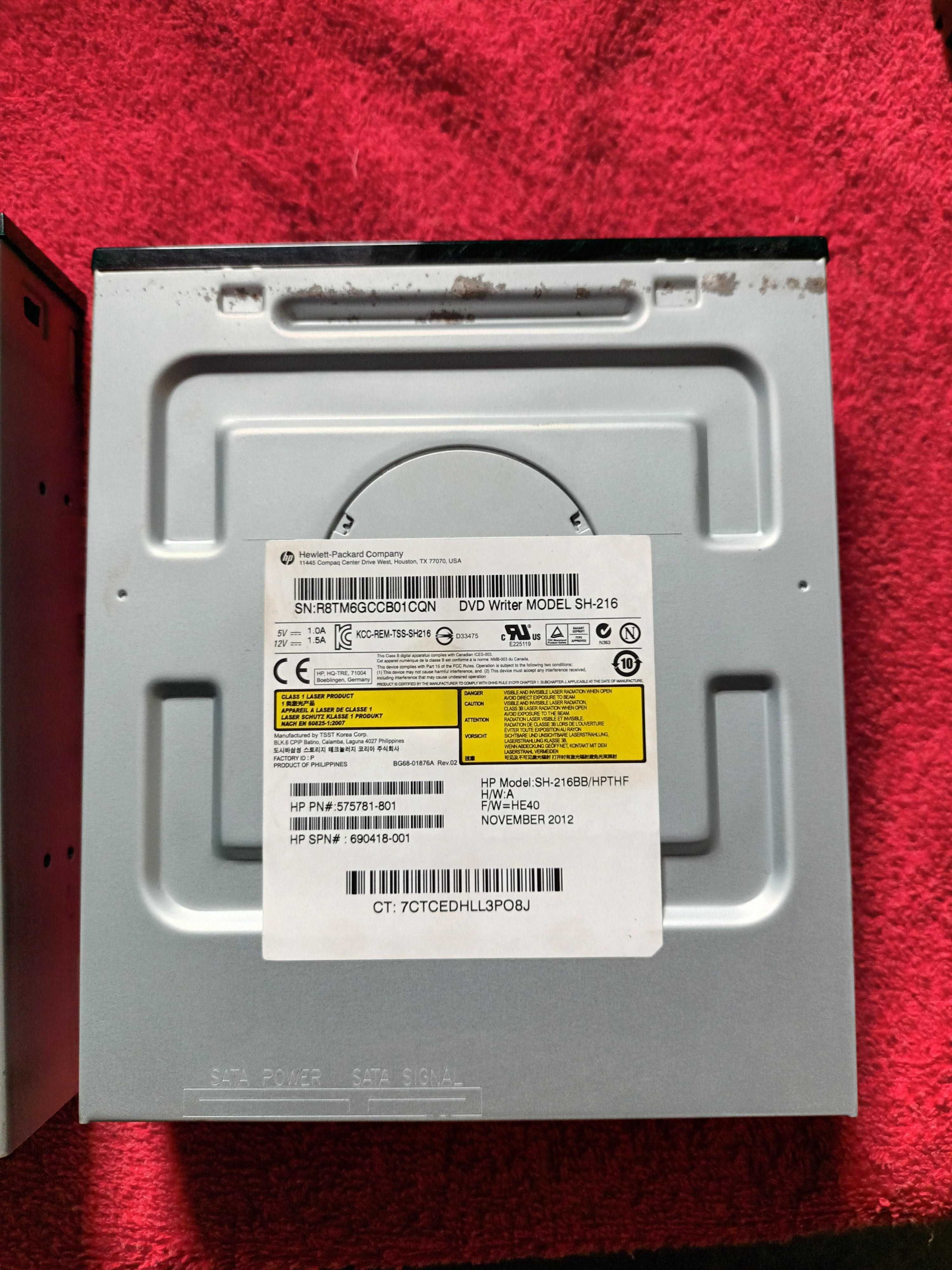 DVD Write  SW- 216 // CD master 52 E // DVD Re Writer GU 10N