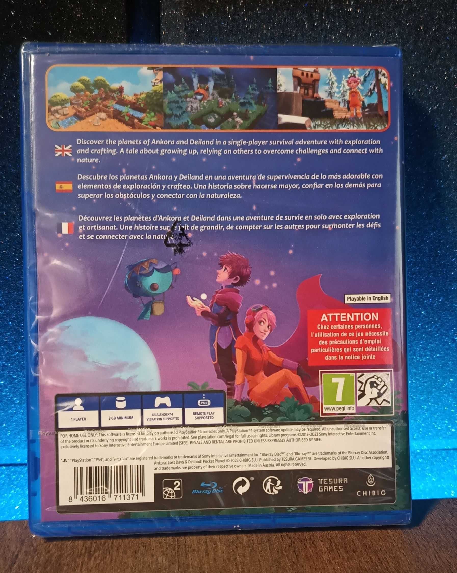 Ankora  Lost Days + Deiland: Pocket Planet PS4 / PS5 - dwie gry!
