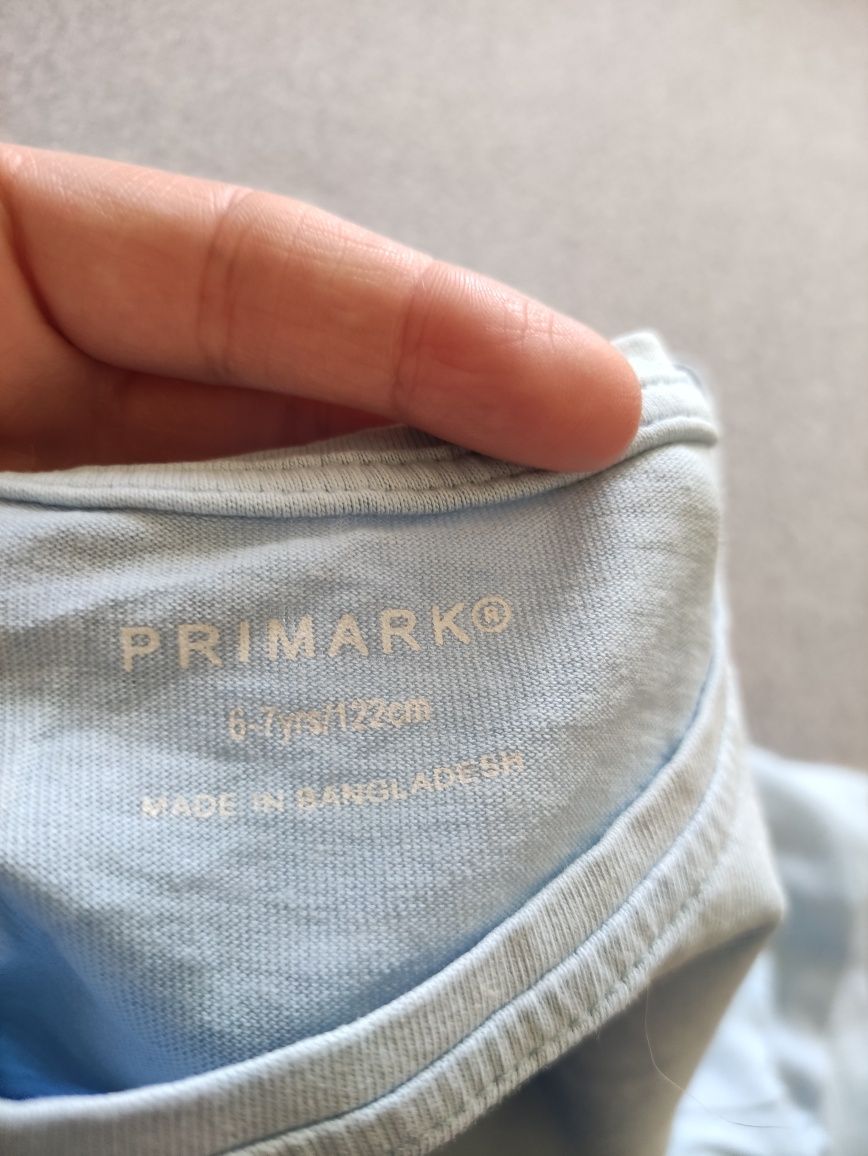 Bluzka  t-shirt Primark 122 motyle