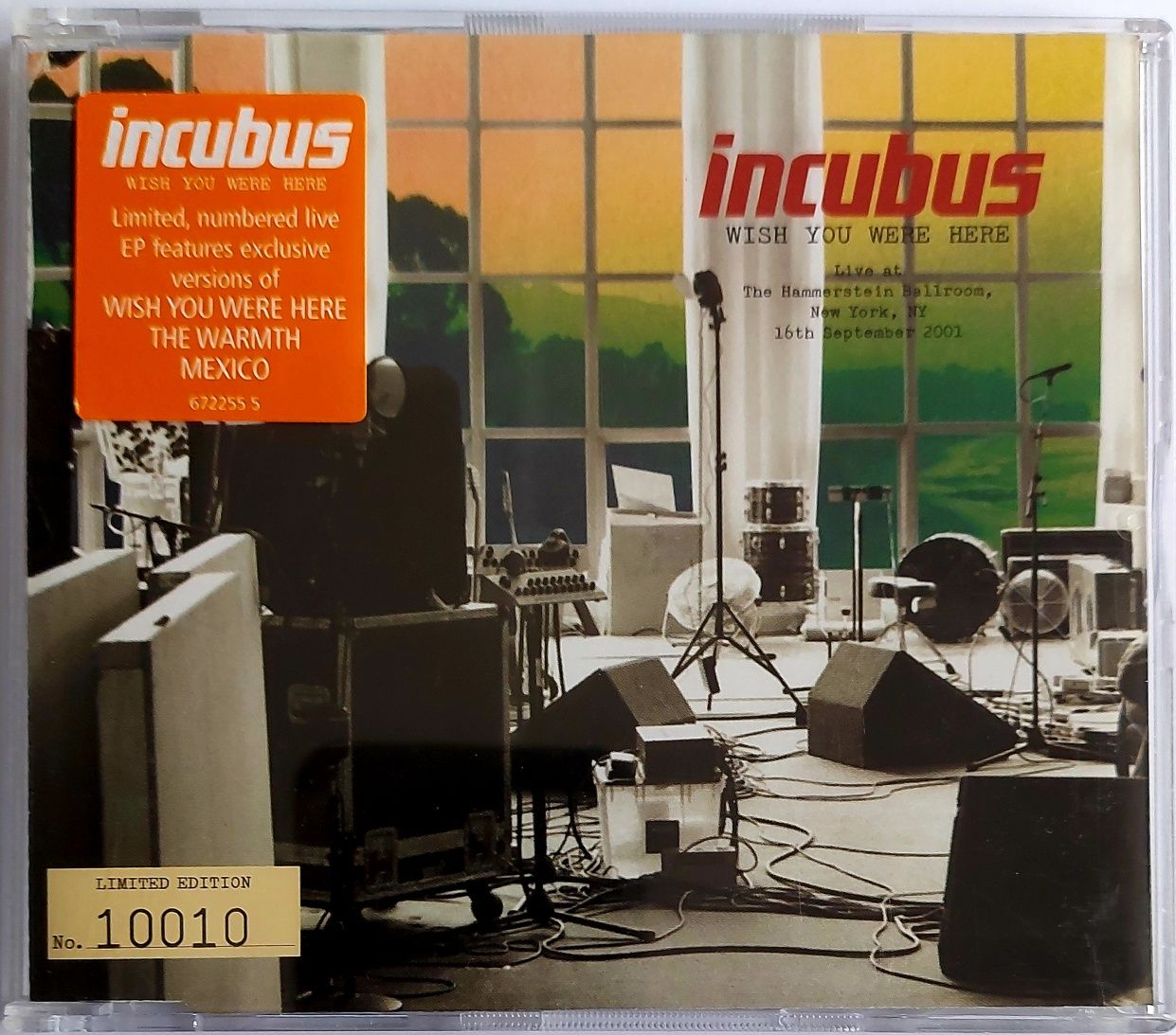 CDs Incubus Wsih You Were Here 2001r