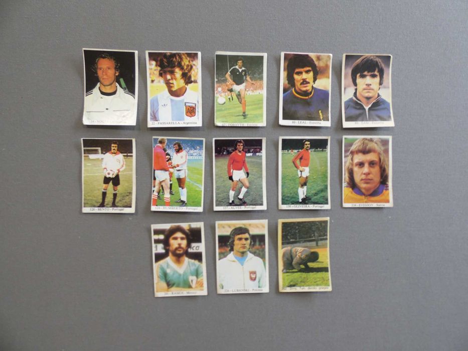 Cromos Antigos de Futebol