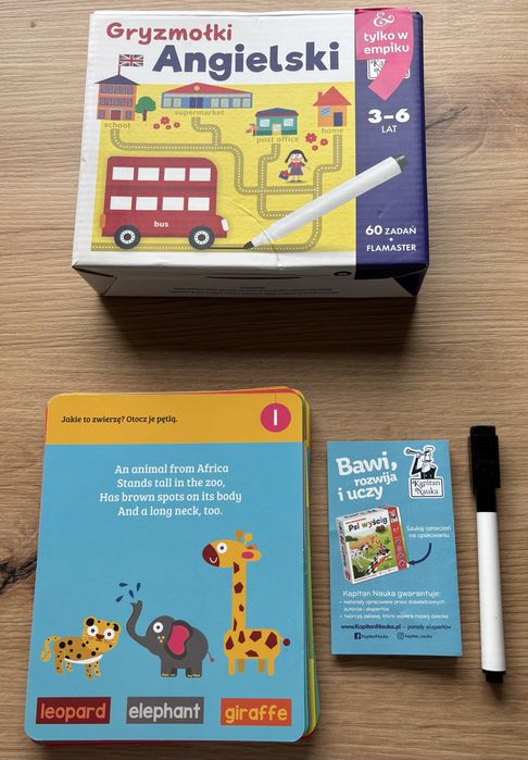 Ksiażeczka do nauki angielskiego dla dzieci