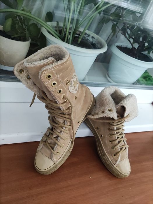 Кожаные ботинки Converse оригинал