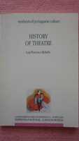 História do Teatro- Luiz Francisco Rebello, History of Theatre