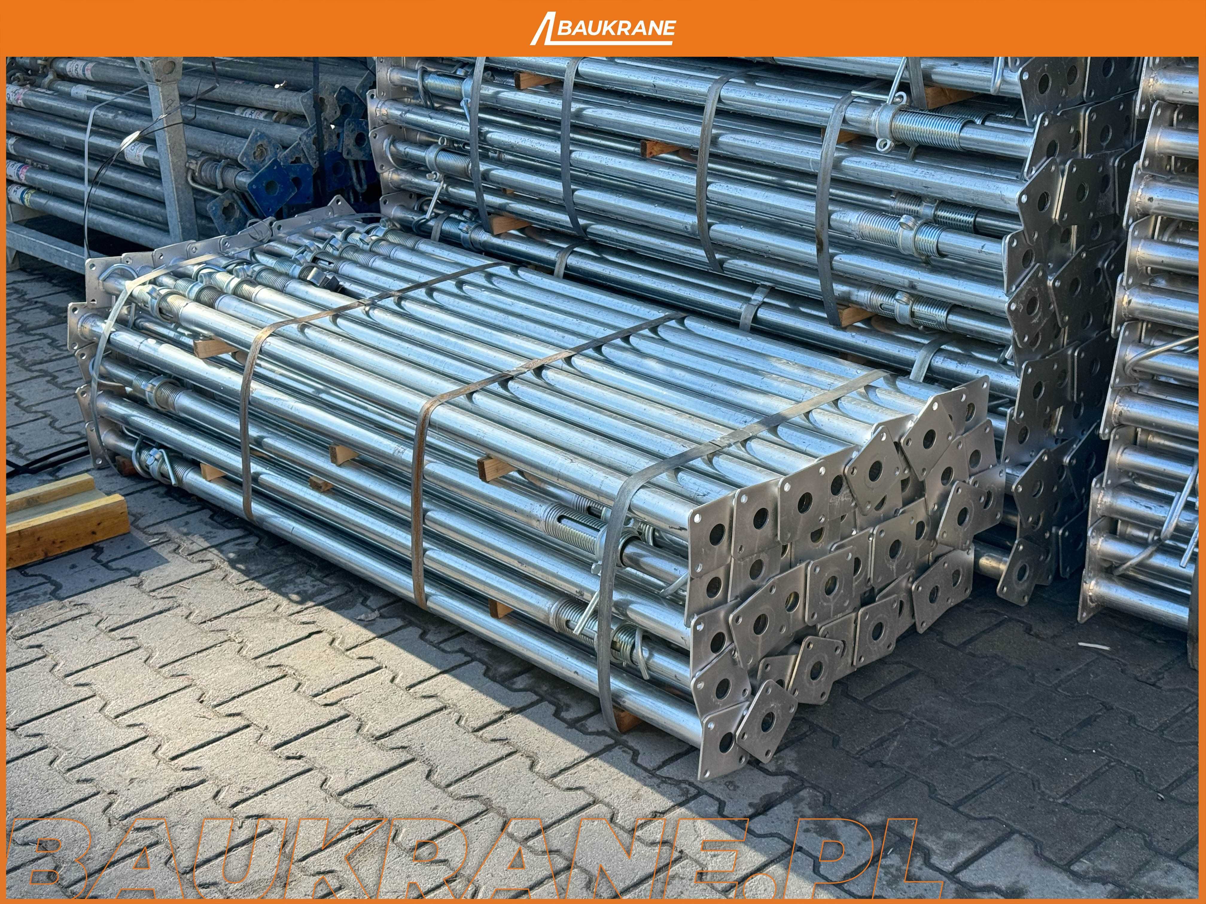 Stemple budowlane podpory ocynkowane Baukrane ECOPROP 3m