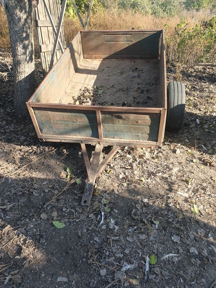 Прицеп до міні трактора.
