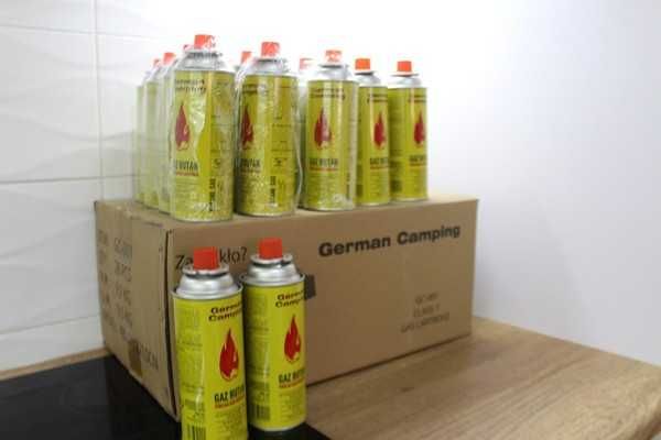 Gaz nabój kartusz German camping Karton 400ml x28 do kuchenki palnika!