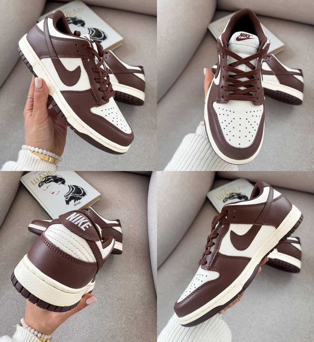 Женские кроссовки Nike Dunk Low Cacao Wow 36-41 Хит Весны! Наложка!