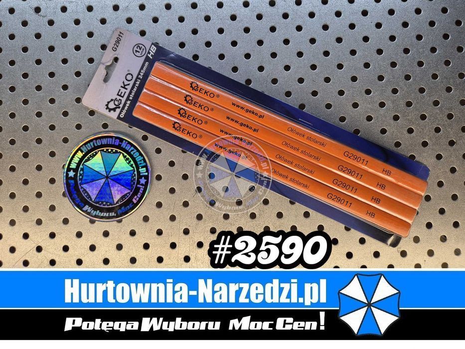 12 sztuk Ołówek stolarski 245mm HB ołówki stolarskie