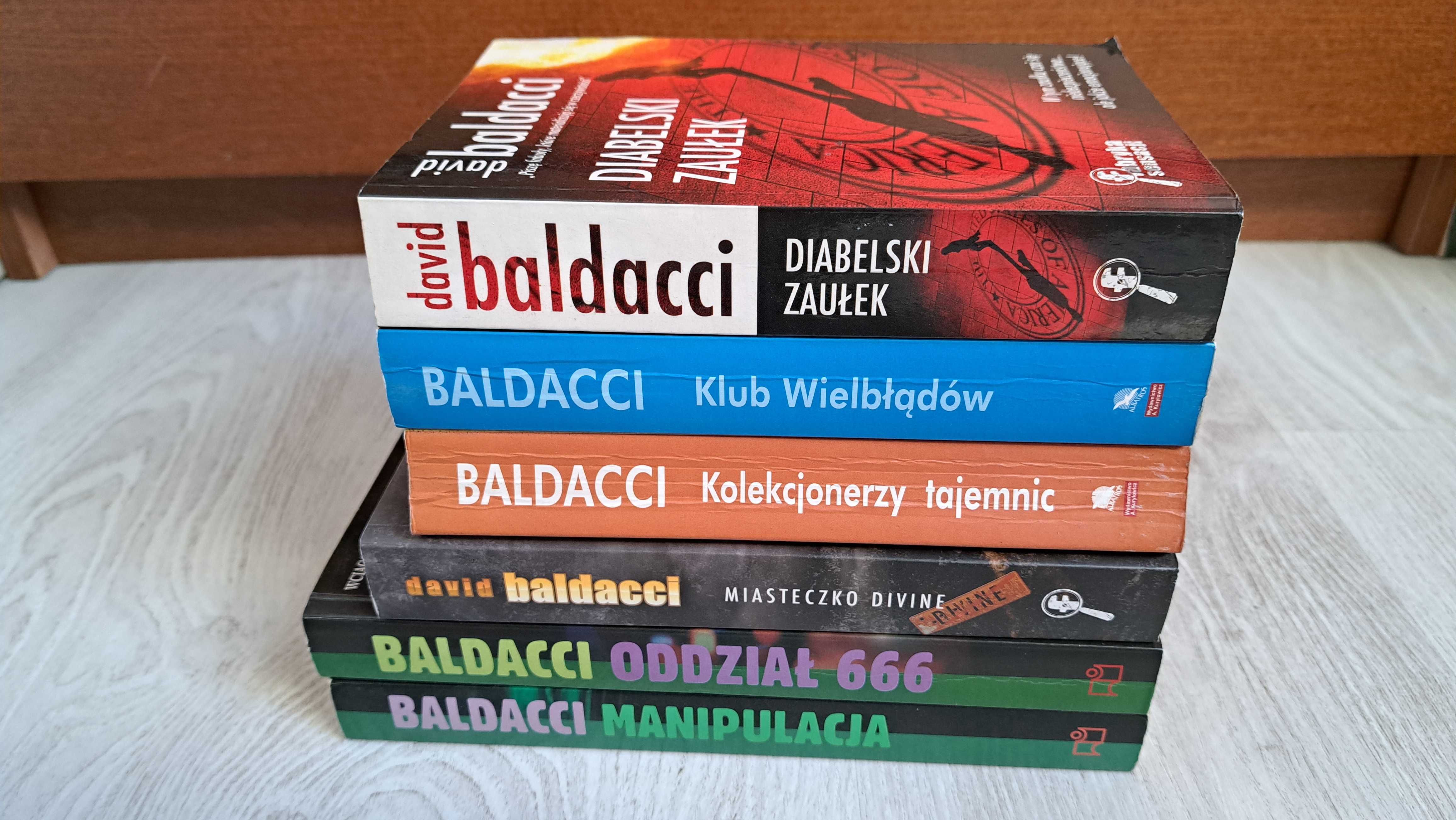 Baldacci Kolekcjonerzy tajemnic Klub wielbłądów Diabelski zaułek Divin