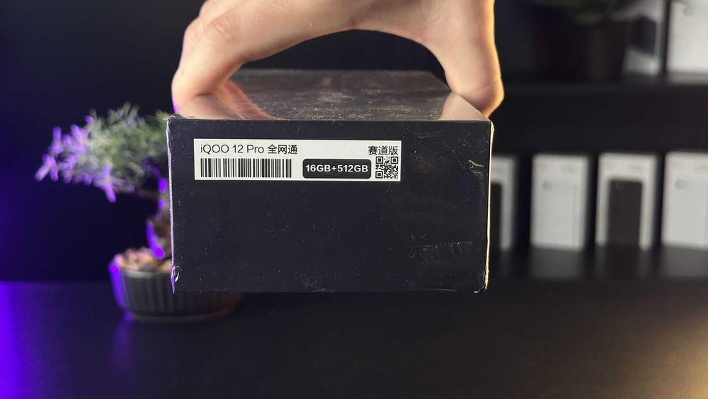 NEW vivo iQOO 12 Pro 16/512GB Black Гарантія Оплата частинами