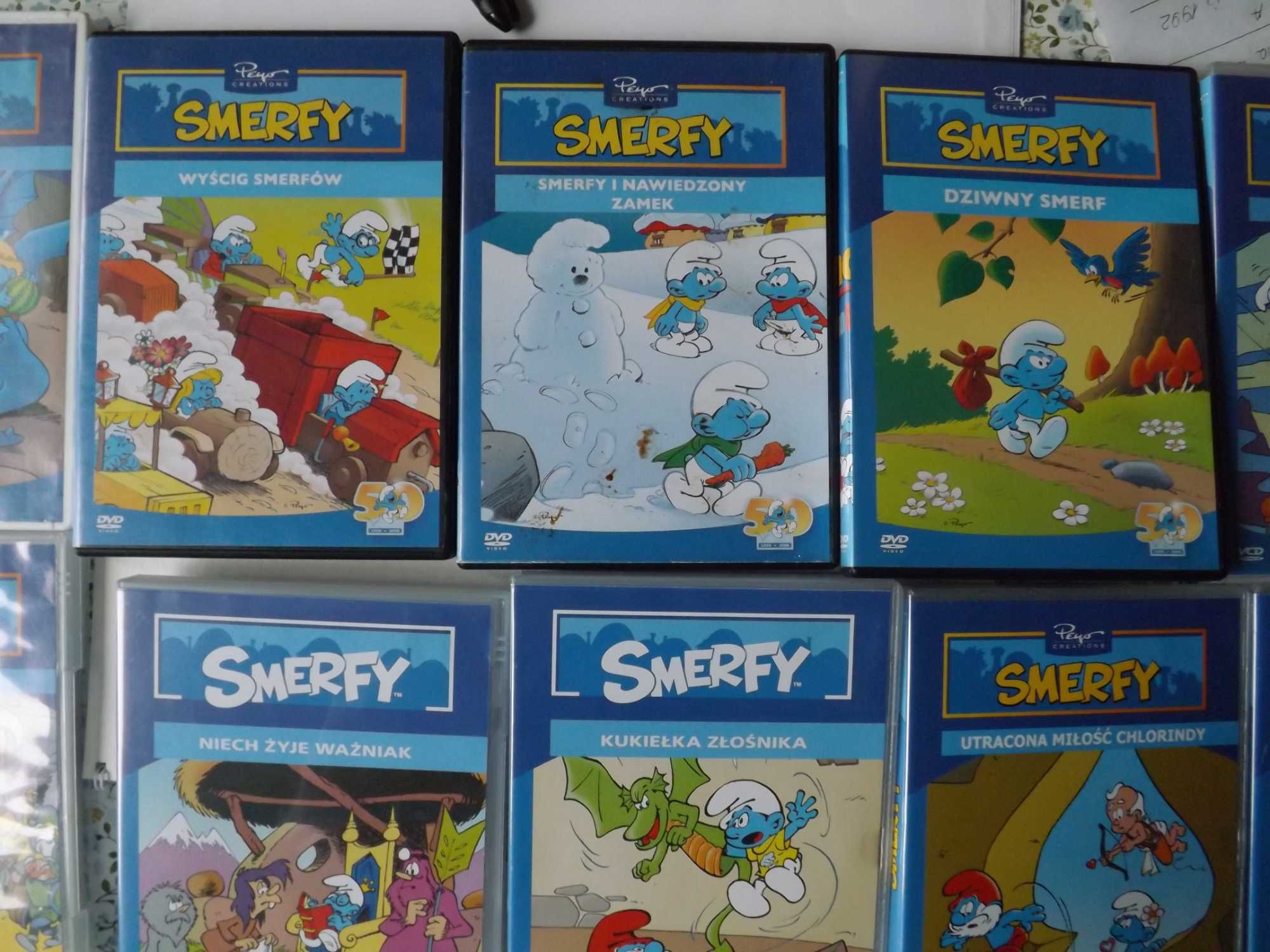 Smerfy, Minionki, Strażak SAM dvd, inne, bajka, bajki, filmy