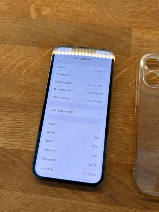 Phone 13 Pro 128GB Czarny – Stan Bardzo Dobry, 100% Bateria